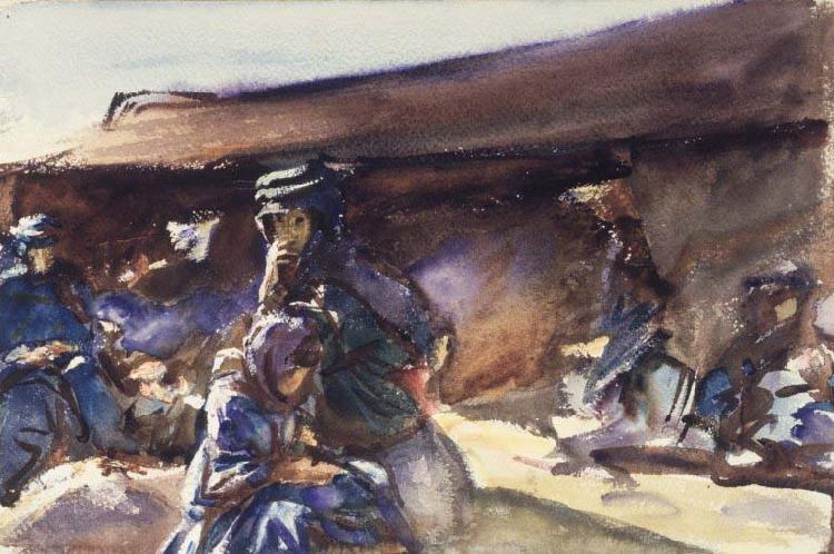 John Singer Sargent Black Tent oil painting image